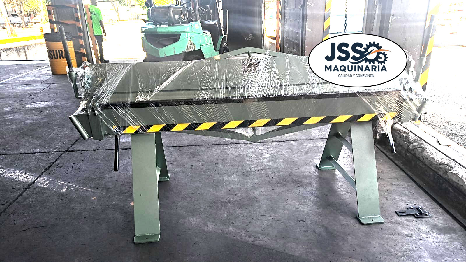 Dobladora ductera 6 pies fabricación ductos HVAC JSS Maquinaria